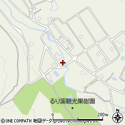 京都府南丹市園部町大河内（グミノ木）周辺の地図