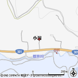 愛知県豊田市大沼町小洞32周辺の地図