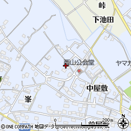 愛知県大府市長草町螢ケ脇88周辺の地図