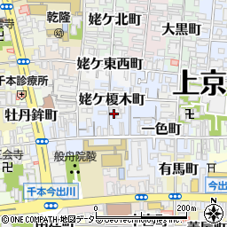 京都府京都市上京区姥ケ榎木町848周辺の地図