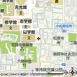 京都府京都市北区等持院北町58周辺の地図