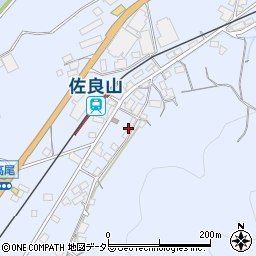 岡山県津山市高尾248周辺の地図