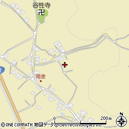 京都府亀岡市宮前町猪倉（奥ノ谷）周辺の地図