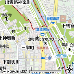 京都府京都市上京区後藤町周辺の地図