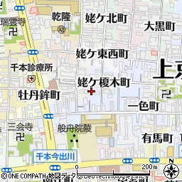 京都府京都市上京区姥ケ榎木町849周辺の地図