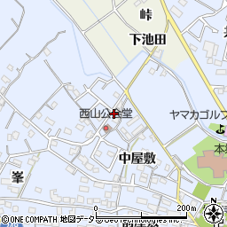 愛知県大府市長草町螢ケ脇77周辺の地図