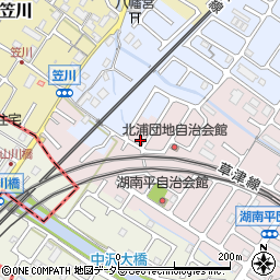 滋賀県栗東市下鈎1232-44周辺の地図