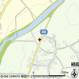 岡山県美作市楢原中373-1周辺の地図