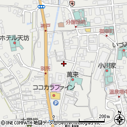 cafe Hanamori かふぇ はなもり 伊豆長岡店周辺の地図