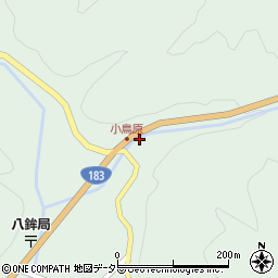 広島県庄原市西城町小鳥原1097周辺の地図