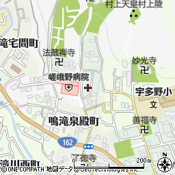 京都府京都市右京区鳴滝泉谷町1周辺の地図
