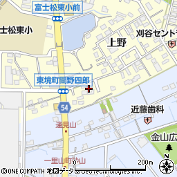 愛知県刈谷市東境町上野82周辺の地図