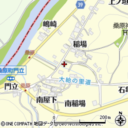 愛知県岡崎市桑原町稲場8周辺の地図