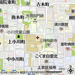 京都府京都市上京区西大路町61周辺の地図