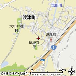 島根県江津市渡津町1325周辺の地図