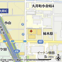 コーナン亀岡大井店周辺の地図
