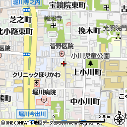 京都府京都市上京区水落町82周辺の地図
