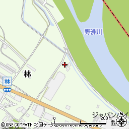 滋賀県栗東市林470周辺の地図