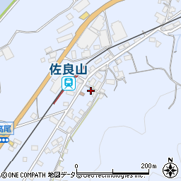 岡山県津山市高尾431周辺の地図