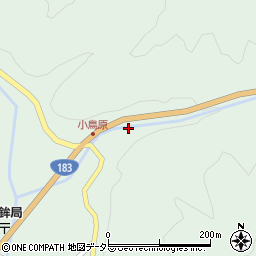 広島県庄原市西城町小鳥原1036周辺の地図