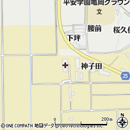 ＪＡ京都本店育苗センター周辺の地図