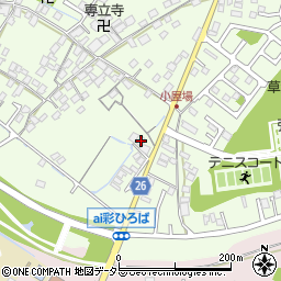 滋賀県草津市下笠町696-2周辺の地図