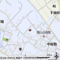 愛知県大府市長草町螢ケ脇58周辺の地図