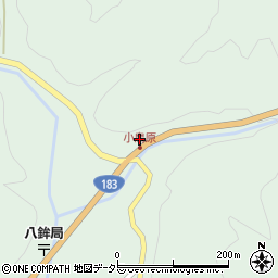 広島県庄原市西城町小鳥原1142-2周辺の地図