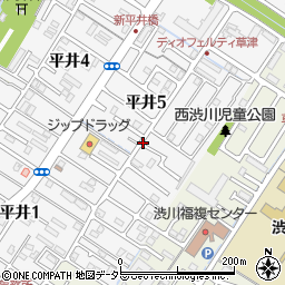 平井五丁目周辺の地図