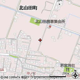 滋賀県草津市北山田町2646周辺の地図