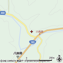 広島県庄原市西城町小鳥原1161周辺の地図