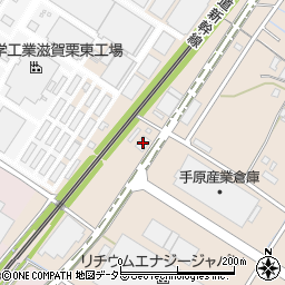 新幹線栗東変電所ＲＰＣ棟周辺の地図