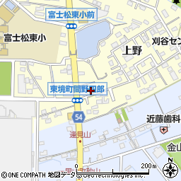 愛知県刈谷市東境町上野28周辺の地図