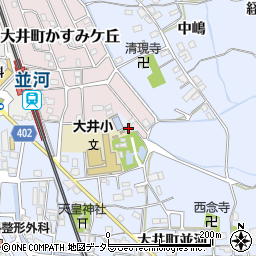 大井神社社務所周辺の地図
