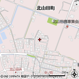 滋賀県草津市北山田町2645周辺の地図