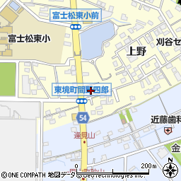 愛知県刈谷市東境町上野27周辺の地図