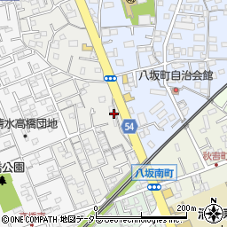 静岡県静岡市清水区八坂西町11-17周辺の地図