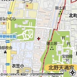 ロジュマン京都平野鳥居前町周辺の地図