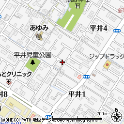 平井四丁目周辺の地図