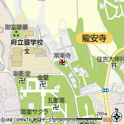 常楽寺周辺の地図