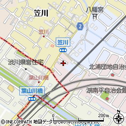 滋賀県栗東市下鈎1278周辺の地図