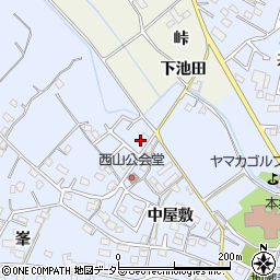 愛知県大府市長草町螢ケ脇78-3周辺の地図