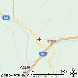 広島県庄原市西城町小鳥原1162-1周辺の地図