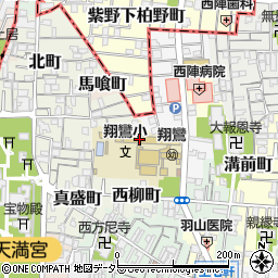 京都市幼稚園翔鸞幼稚園周辺の地図