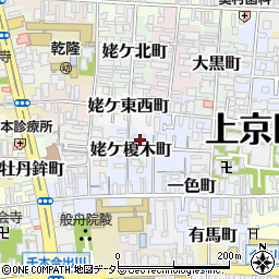 京都府京都市上京区姥ケ榎木町833周辺の地図