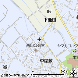 愛知県大府市長草町螢ケ脇79周辺の地図