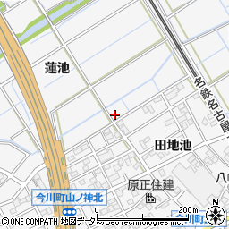 愛知県刈谷市今川町蓮池周辺の地図
