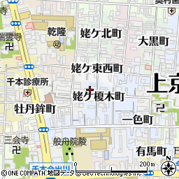 京都府京都市上京区姥ケ榎木町834周辺の地図