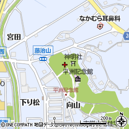 愛知県東海市荒尾町蜂ケ尻68-1周辺の地図