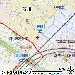 滋賀県栗東市下鈎1279周辺の地図